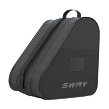 Ice Skate Storage Bag, Inline Skate Bag, Top Handle,, Versatile Breathable Accessories with Adjustable Black