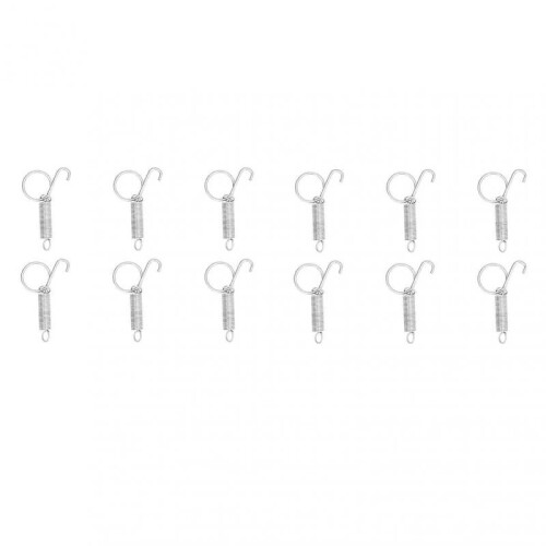 Spring Cage Lock High Elastic Durable Spring Hook for Fixing Rabbit Dog Cat Pet Cage DoorL 1
