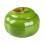 1pc Indoor Use Desktop Ashtray Fruit Shaped Lid Ashtray Ceramic Ashtray (green) 1
