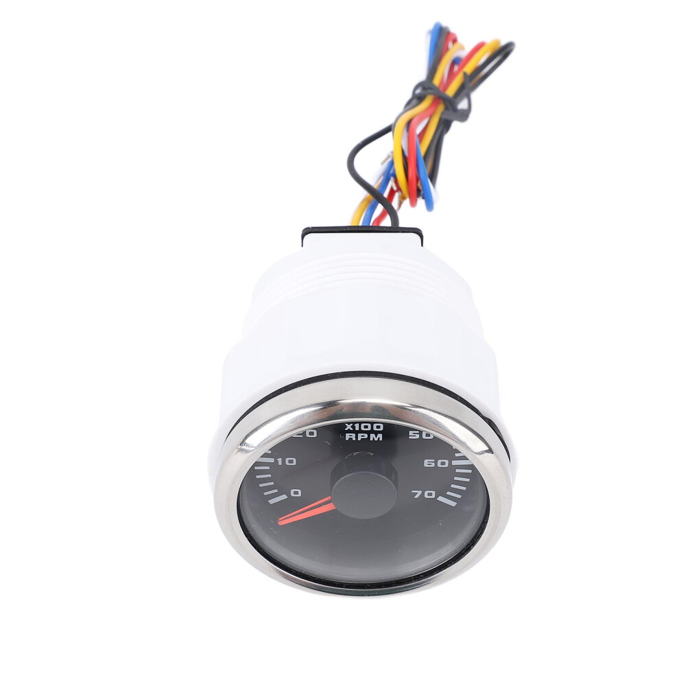 52mm 7000RPM Tachometer with Hourmeter, 7-Color Backlight, 9-32V DC for Truck, Car, Boat-image-OPC-PJ78QHJ-NEW