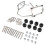 Universal Metal Motorcycle Side Luggage Case Fasteners, Secure Mounting 7