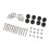 Universal Metal Motorcycle Side Luggage Case Fasteners, Secure Mounting 1