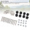 Universal Metal Motorcycle Side Luggage Case Fasteners, Secure Mounting 11