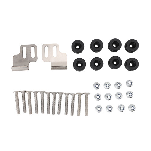Universal Metal Motorcycle Side Luggage Case Fasteners, Secure Mounting 1
