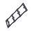 Socket Back Box Cutting Template - Carbon Steel, Type 86 with Ear 9