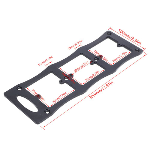 Socket Back Box Cutting Template - Carbon Steel, Type 86 with Ear 1