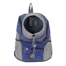 (30x34x16 cm, Blue) Pet Carrier Backpack Breathable Travel Shoulder Bag