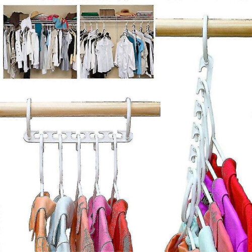 Hmwy-saving Funct Wonder Closet Izer H Clothes 8pcs