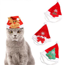 Festive Pet Costume Reindeer Ears for Dogs Holiday Design Cloth Material Adjustable Elastic Ribbon 1Pack