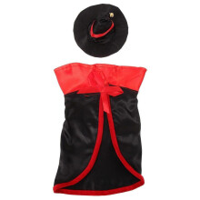 1 Set of Pet Halloween Costume Decorative Dog Cloak Party Cat Horn Headband