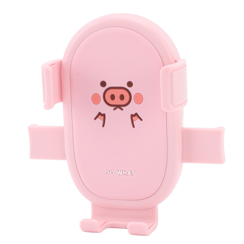 Shock Absorbing Cycling Phone Holder For Motorcycle & Scooter Pink 8431330201782