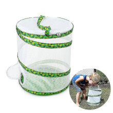 Portable Folding Insect Observation Cage Breeding Cage for Dragonfly Butterfly Firefly