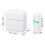 200DPI Bluetooth Portable Thermal Printer with 10 Rolls, Black & White 2