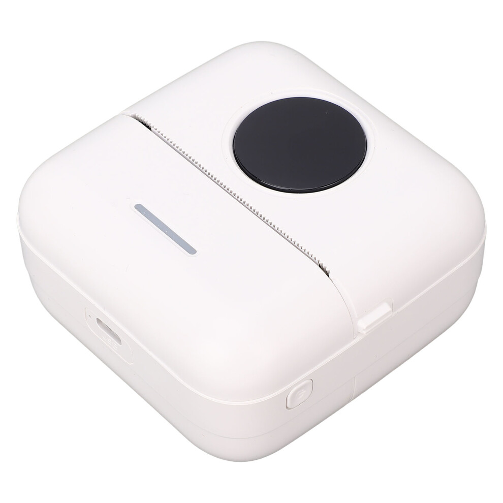 Portable Inkless Mini Sticker Printer 200Dpi 57X26mm With 10 Rolls 4671330202585