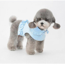 (L, Yellow) Pet Clothes New Pet Traction Clothes Corset Cat Clothes