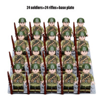 (Soldiers A) Wwii Union Soviet German Forces Soldiers Minifigures Kid Building Toys Blocks