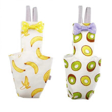 2Pcs Lovely Bird Diapers Breathable Parrot Nappy Pet Flying Clothes Supplies