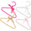 Pet Apparel Hangers Bow Shape Pink Use Clothes Drying 4Pcs 3