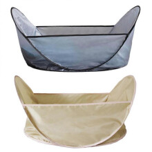 Pet Hair Removal Grooming Dog Apron Home Use Gray 47X70CM Prevent Hair Falling 2Pcs