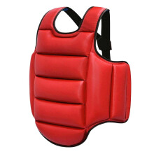 Taekwondo Foam Boxing Karate Unisex Kids Heavy Hitting Vest Red, Blue, Size XL