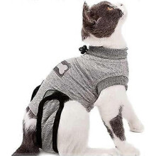 Cat Recovery Vest, Professional Cat Restoration Suitable for Abdominal Collar Wounds or Skin Disease