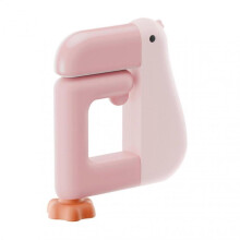 Desk Backpack Hook No Drilling Backpack Hanger Under Desk Clamp Holder for Earphone, Cute Table Side Hook Organizer for Dorm Home Rose