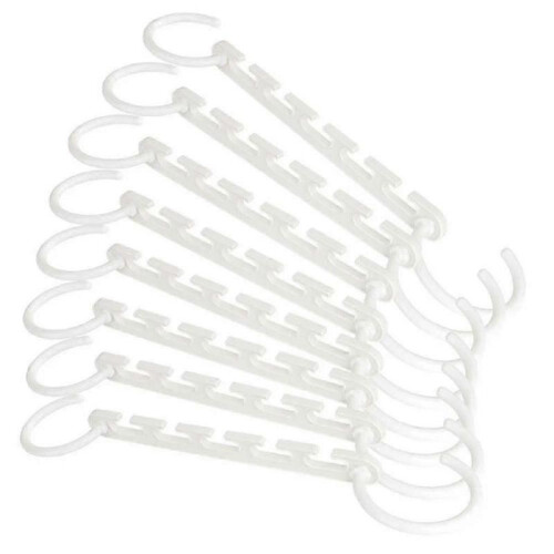 Saving Space Multi Function Magic Wonder Closet Organizer Hanger Clothes 8pcs 1