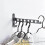 Wall-mounted Clothes Rack, Wall-mounted Hanger Drying Rack, 90 Rotation Wall-mounted Foldable Clothe 3
