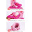 Inline roller skates women's inline skates Pink L 4