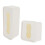 Trash Bag Holders Wall-Mounted Garbage Bag Storage Box Families White 21.5X8.5X7.5CM PP Material 2Pack 4