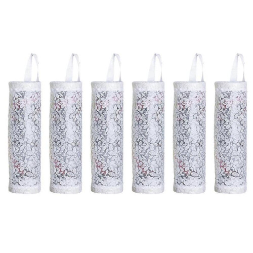 Plastic Bag Storage Rack, Kitchen Grocery Garbage Bag Round Storage Bag Sundries Wall Storage Box K