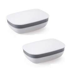 Travel Soap Box Holder with Strong Seal, Portable And Leak-proof (ShiKai)