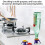 Bottle Emptying Kit, Universal Bottle Compatibility, Eco-Friendly Reusable, Leak-Proof Design, Easy-To-Use Dispenser, Multicolor (6PCS) 3