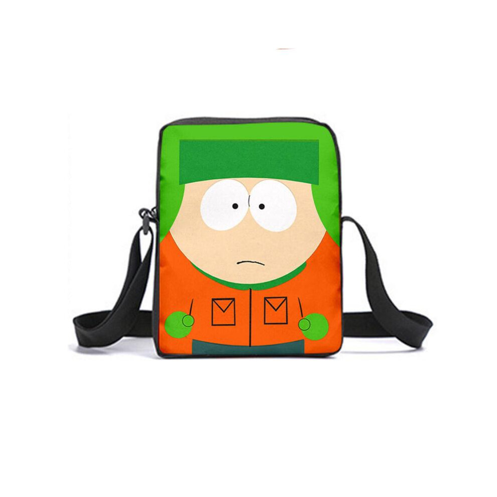 (GreenOrangeSatchel) Catoon Park South Backpack Satchel Pencase Large Capacity Bag Schoolbag Travel