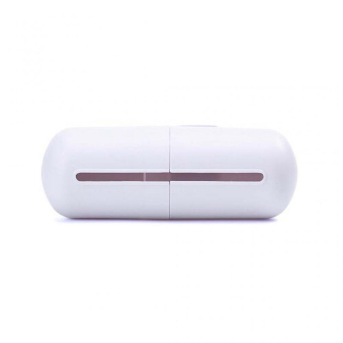 Capsule Shape Wall Mounted Garbage Bag Storage Waste Bin Dispenser Rubbish Box