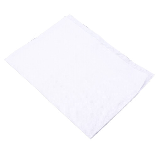 Crossing Stitch Mesh Cloth 14CT 30x45cm White 2