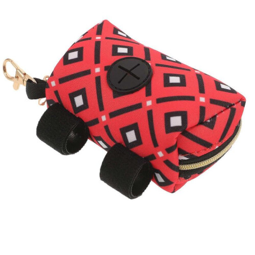 Dog Poop Holder Outdoor Walking Neoprene Durable 1Pc 1