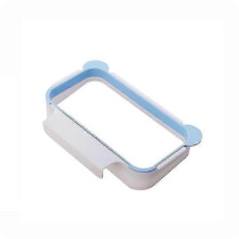 Cupboard Hanging Trash Bag Holder, Portable Garbage Bags Rack, Plastic Garbage Holder for Kitchen Cabinet Door for The Kitchen Dining Room Camping (1p