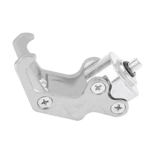 Silver Elegance: Claw Shape Helmet Bag Holder Hook 2