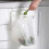 Trash Bag Holder Hangable Bracket for Garbage Pouch Metal Garbage Pouch Holder for Kitchen Doors Fo 3