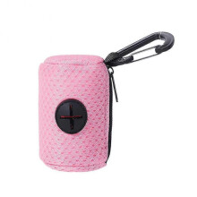 (pink) Pet Waste Bags Portable Toilet Dog Garbage Bag Cleaning Dispensers R7