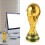 Gold Cup Replica Trophy 2022 World Soccer Award 12