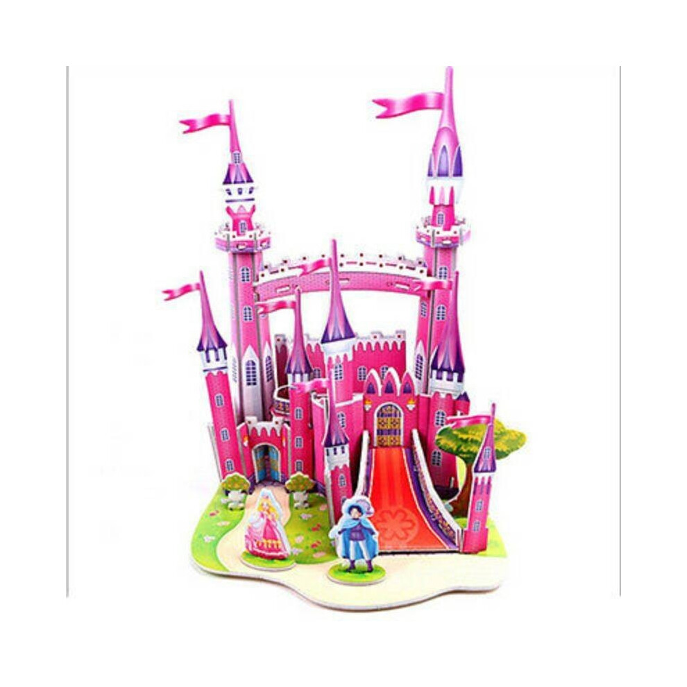 (Style F) Puzzle 3d Diy Fashion Cartoon Jigsaw Baby Toy Construction Houses Gift Children-image-OPC-PJ79KKD-NEW