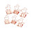 20Pcs Paper Clips Strong Clamping Force Durable 9