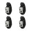 4PCS Scour Counter Watches Portable Manual Watch 2