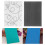 Plastic Embossing Folders DIY Craft Embossed 12