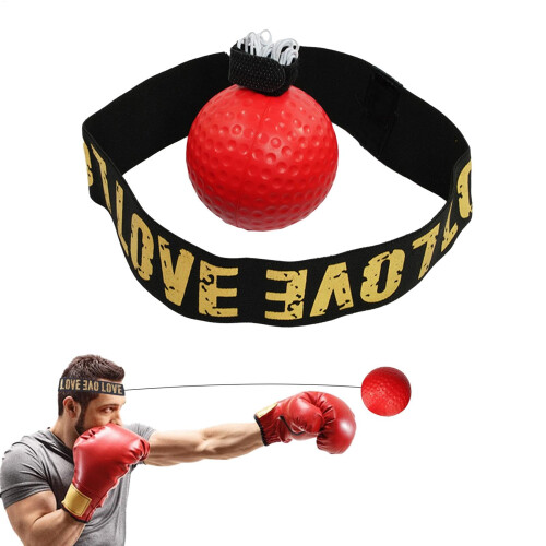 Boxing Headband Reflex Ball  Speed Fight Skill Training Punching Ball