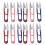 12Pcs Thread Snips Spring Action Mini Size 9