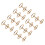 Binder Rings Reusable 3 Hole Electroplated Metal 2