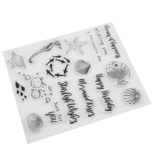 Clear Stamps Paste Repeatedly Clear Imprint DIY 1